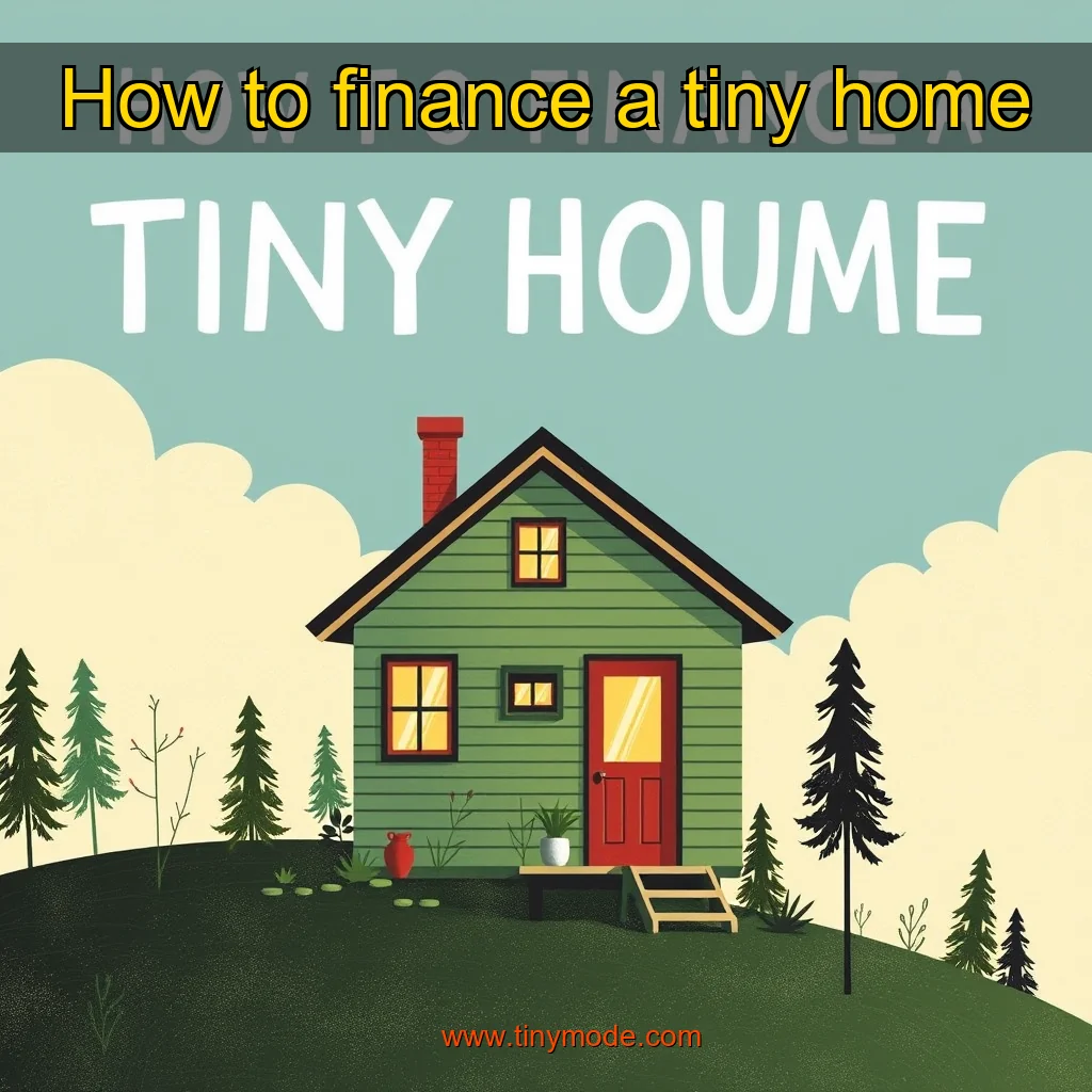 Read more about the article How to finance a tiny home