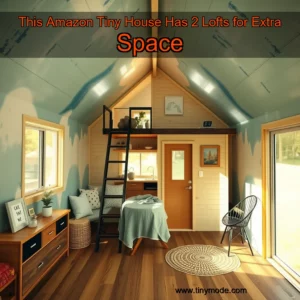 Read more about the article This Amazon Tiny House Has 2 Lofts for Extra Space