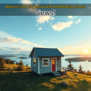 Read more about the article Maine’s cozy tiny house with breathtaking scenic views!