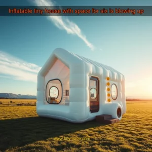 Read more about the article Inflatable tiny house with space for six is blowing up