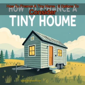 Artistic representation for How To Finance A Tiny Home : 6 Options To Consider
