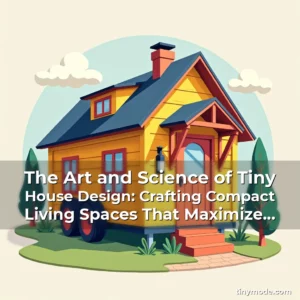 Artistic representation for The Art and Science of Tiny House Design: Crafting Compact Living Spaces That Maximize Comfort