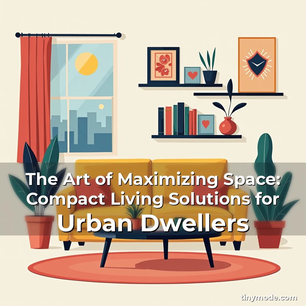 Read more about the article The Art of Maximizing Space: Compact Living Solutions for Urban Dwellers
