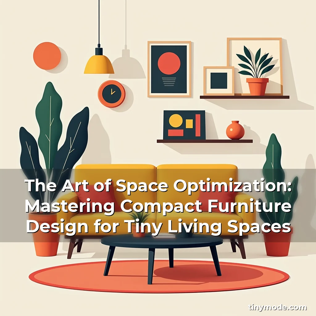 Read more about the article The Art of Space Optimization: Mastering Compact Furniture Design for Tiny Living Spaces