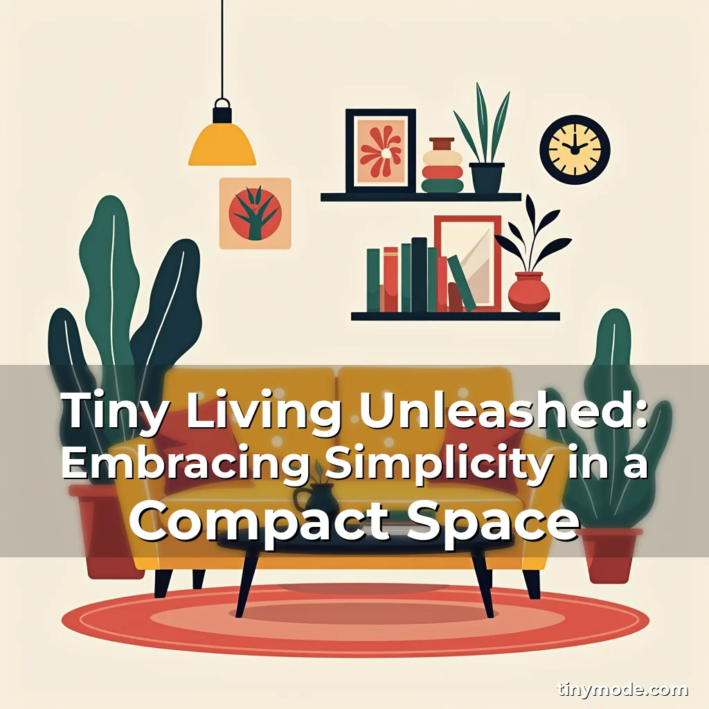 Read more about the article Tiny Living Unleashed: Embracing Simplicity in a Compact Space